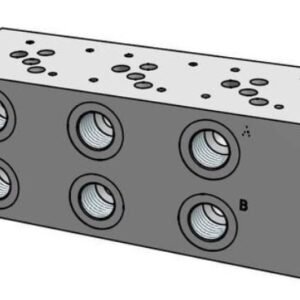 Standard Manifold Block (NG10/Cetop 05) - Three Station - Image 2