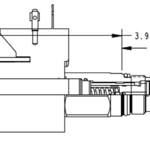 SUN HYDRAULICS Solenoid-operated adjustable relief valve (RVCK-LJN224) - Image 1