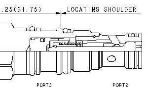 SUN HYDRAULICS Pilot-to-open check valve with sealed pilot(CKBDXCN) - Image 1