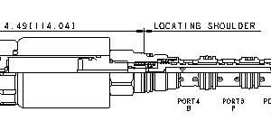 SUN HYDRAULICS 4-way, 2-position, solenoid-operated directional spool valve (DNDADNV224) - Image 1