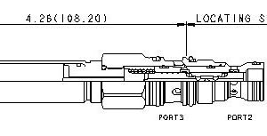 SUN HYDRAULICS 3-way, solenoid-operated directional spool valve (DMDAXPN) - Image 1