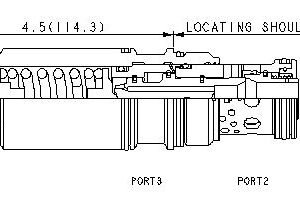 SUN HYDRAULICS Balanced, load control valve(MBIMXIN) - Image 1
