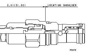 SUN HYDRAULICS Fully adjustable needle valve with reverse flow check (NCCBLAN) - Image 1