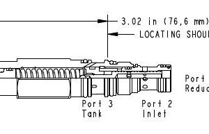 SUN HYDRAULICS Direct-acting, pressure reducing valve(PRBRLBN) - Image 1