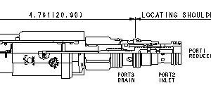 SUN HYDRAULICS Electro-proportional, direct-acting, pressure reducing/relieving valve with open transition (PRDLMDN2B24A) - Image 1