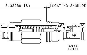 SUN HYDRAULICS Direct-acting relief valve (RDDALBN) - Image 1