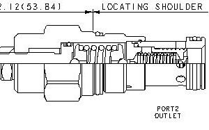 SUN HYDRAULICS Pilot-operated, balanced piston relief valve (RPGCLAN) - Image 1