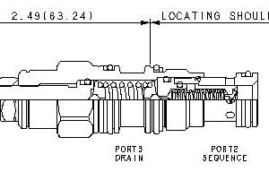 SUN HYDRAULICS Pilot-operated, balanced piston sequence valve(RSDCLAN) - Image 1