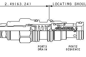 SUN HYDRAULICS Pilot-operated, balanced piston sequence valve (RSBCLBN) - Image 1