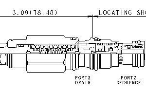 SUN HYDRAULICS Direct-acting sequence valve with reverse flow check(SCCALCN) - Image 1