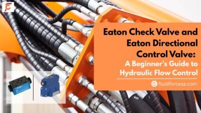 Eaton Check Valve and Eaton Directional Control Valve: A Beginner’s Guide to Hydraulic Flow Control