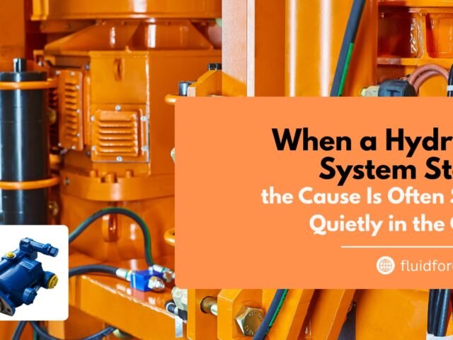 When a Hydraulic System Stops, the Cause Is Often Sitting Quietly in the Circuit
